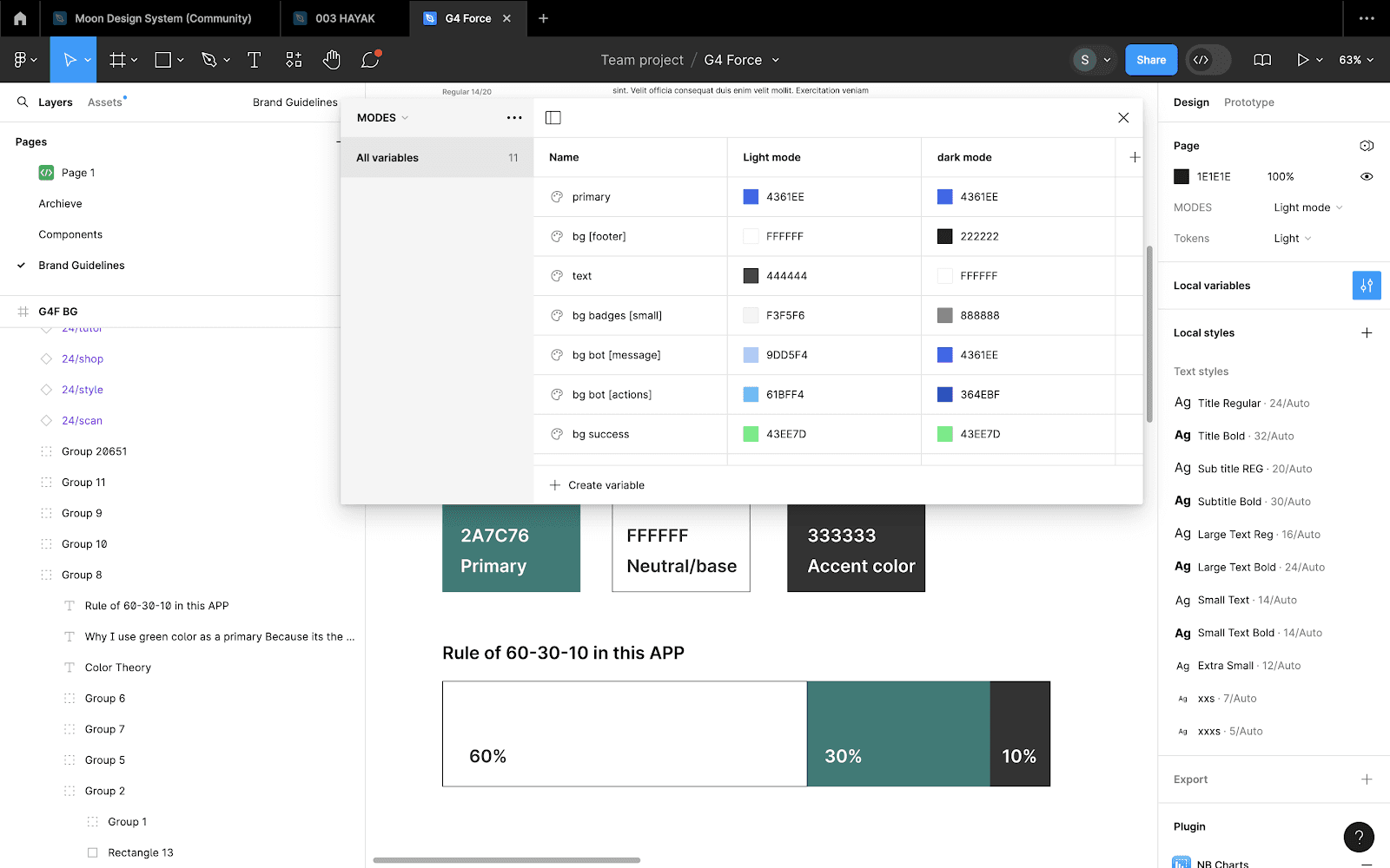 Guide to Variables in Figma - Figma Variables 2024