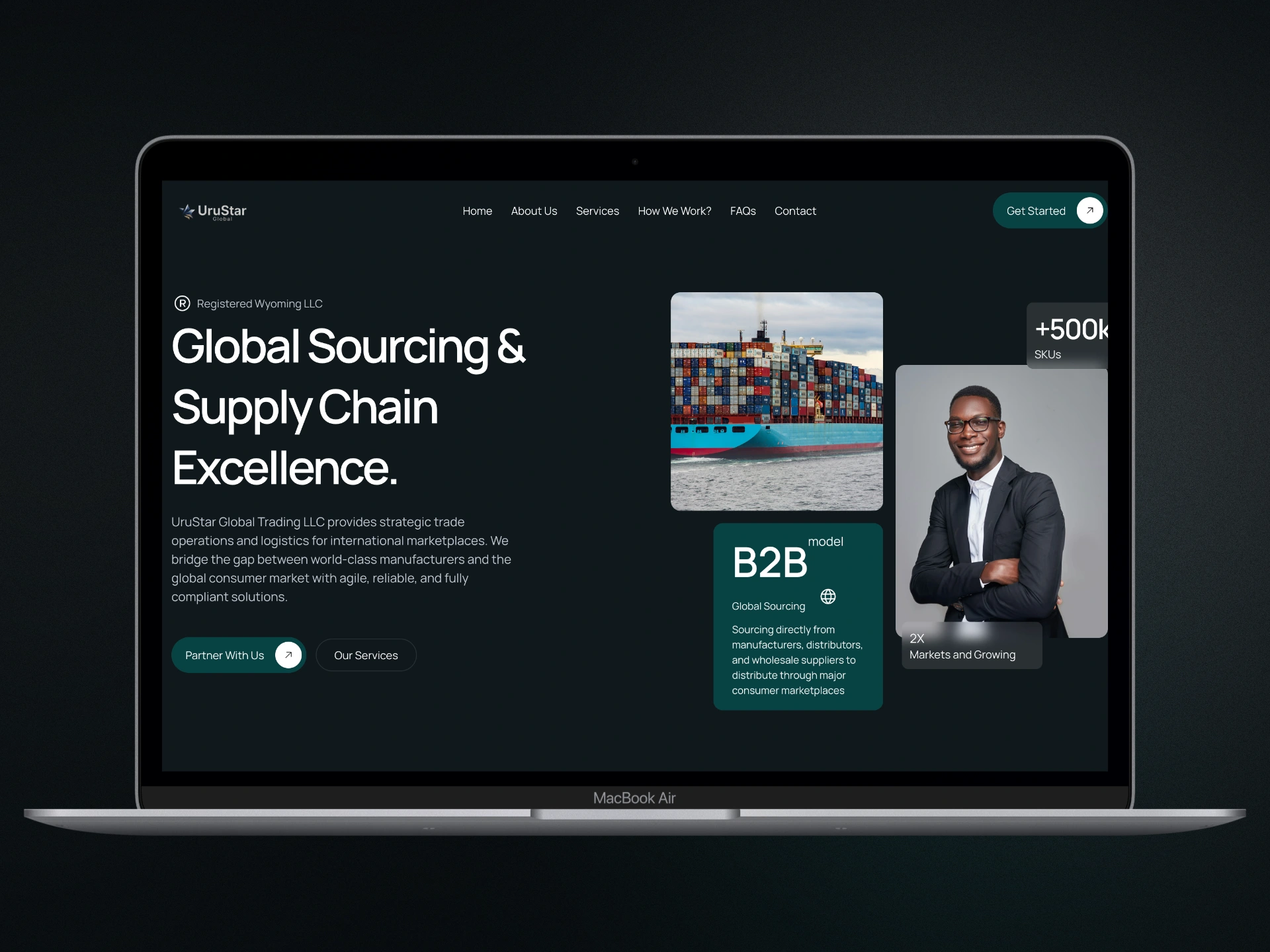 UruStar Global: A B2B Framer Website Case Study