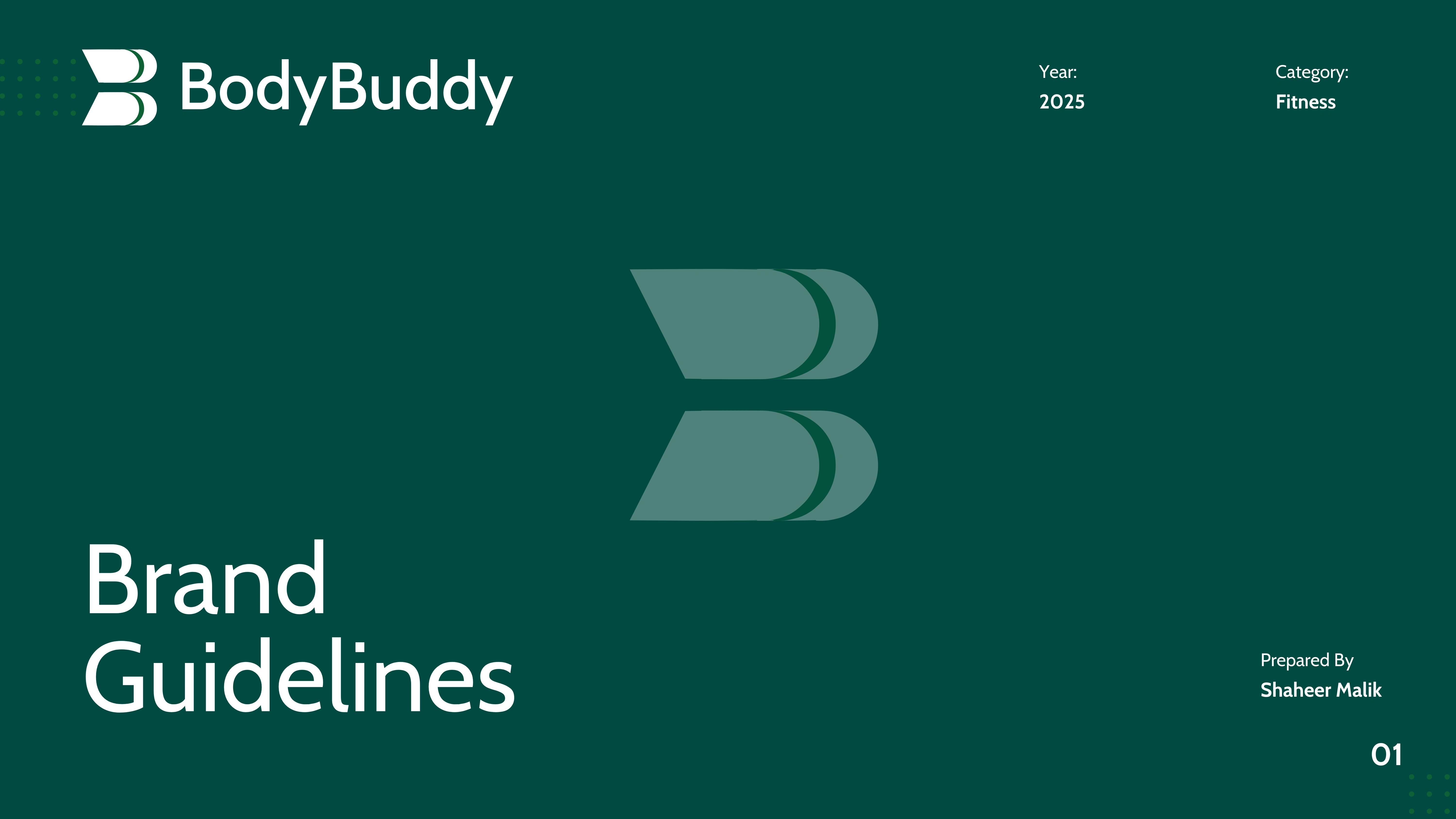 BodyBuddy Brand Guidelines: An AI Fitness Brand, Case Study